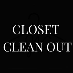 Clearing out closet